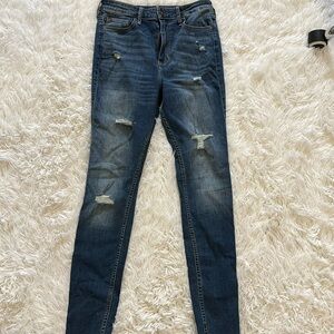 Hollister jeans 7R ultra high rise classic stretch